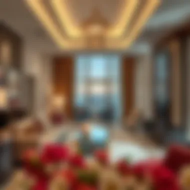 Sophisticated Interiors Reflecting Luxury Lifestyle Elegant interiors of a residence in Al Khail Gate Phase 2