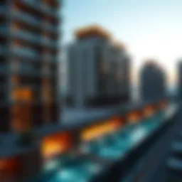 Stunning view of luxury apartments in Al Nuaimia