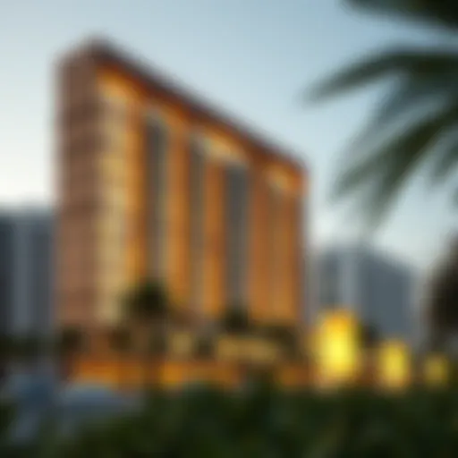 Stunning architectural design of the Al Zarooni Building