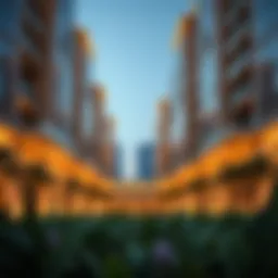 Stunning view of Ansam Phase 2 architecture