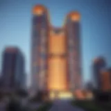 Stunning architectural view of Atria Tower