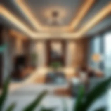 Elegant living spaces in Atria Tower