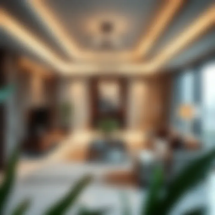 Elegant living spaces in Atria Tower