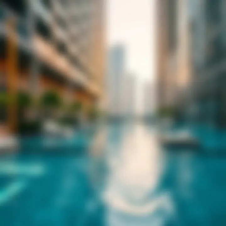 Luxurious amenities within Atria Tower