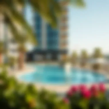 Premium Amenities at Bay Shore Lush amenities in Bay Shore community including pools and parks