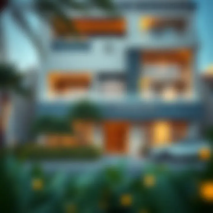 Luxurious Binghatti residential exterior with Mercedes Benz design elements