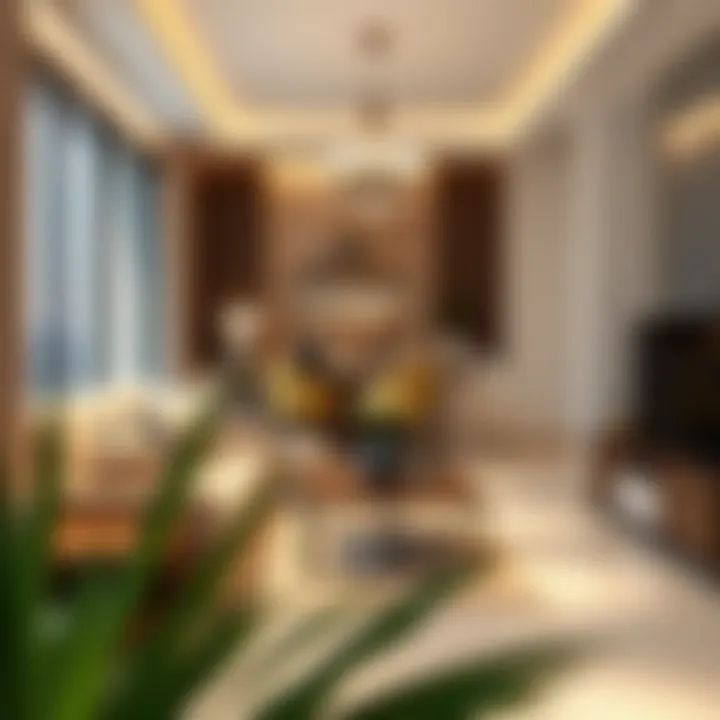 Luxurious living spaces within Boulevard Heights featuring contemporary interiors