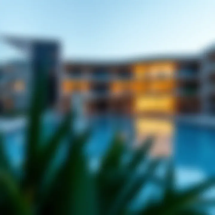 Unparalleled Amenities at Boutique 23 Luxurious amenities within Boutique 23 including a swimming pool and fitness center