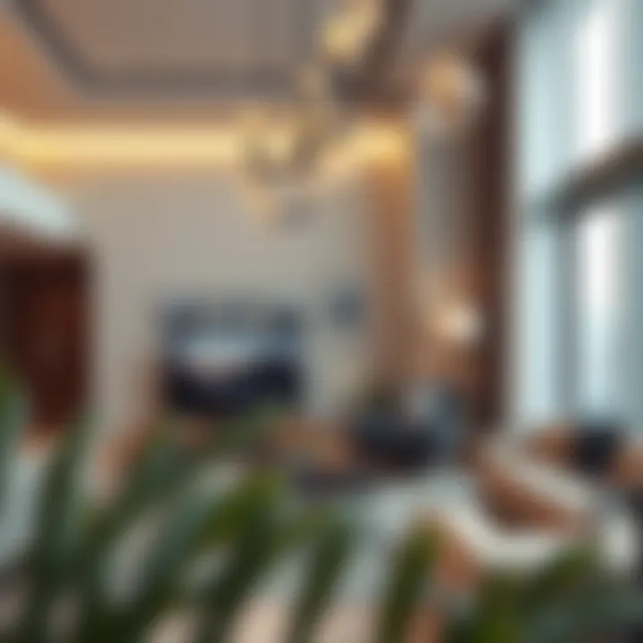 Modern apartment interiors in Bur Dubai