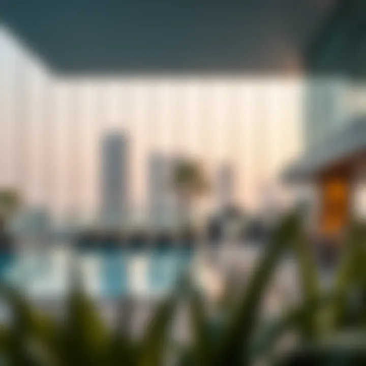 Amenities available at Churchill Tower including pool and fitness center