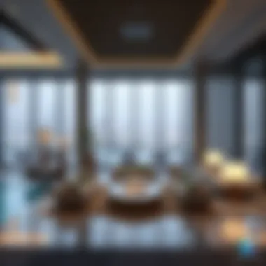 Luxury Amenities at Churchill Tower Luxury amenities inside Churchill Tower