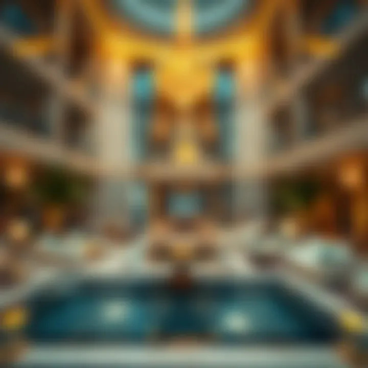 Luxurious Living in Dubai Luxurious property in Dubai showcasing opulence and lifestyle