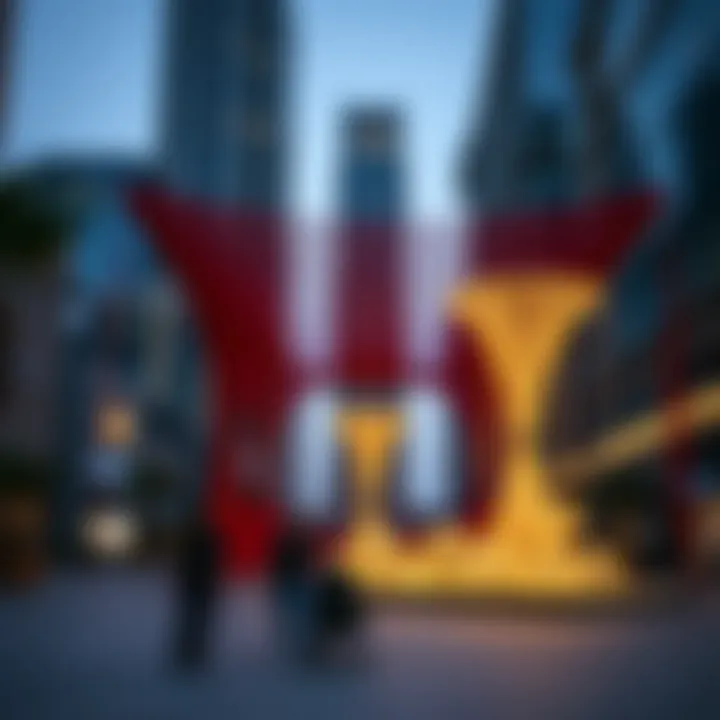 Cultural Artistry at DIFC Art installation in DIFC