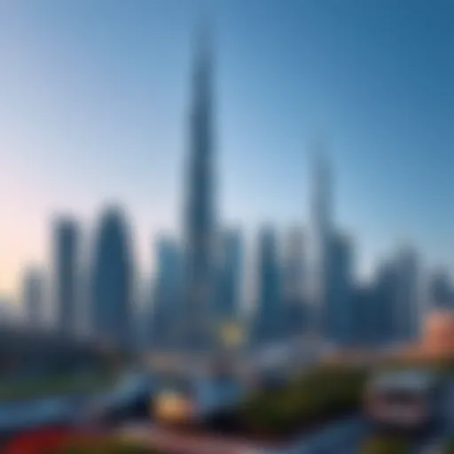 Dubai's Architectural Marvels Stunning skyline of Dubai showcasing luxury towers