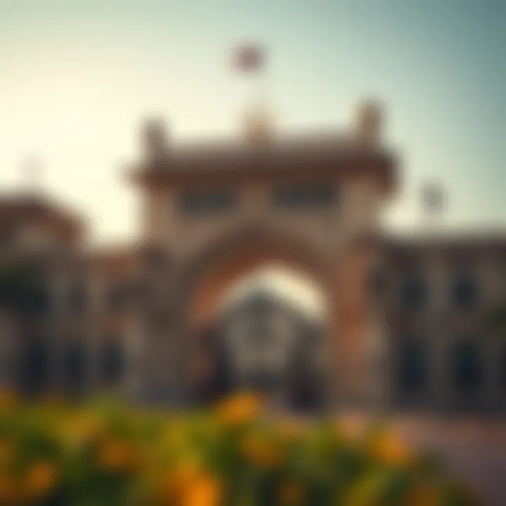 Cultural significance of Dubai's gates in urban landscape