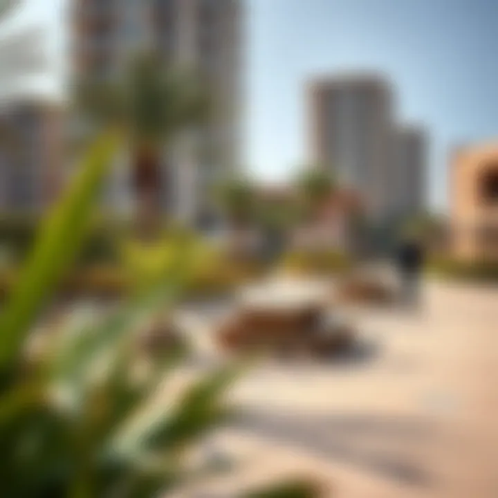 Vibrant community spaces filled with recreational activities