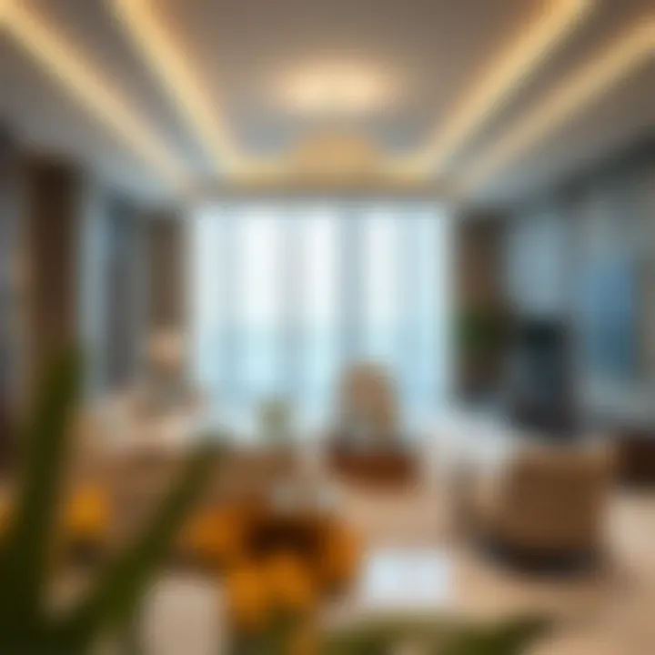 Interior Design of Etlala Residence 2 Luxurious interior design of a living space in Etlala Residence 2