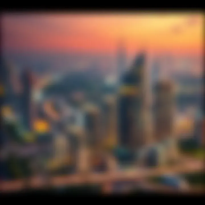 Investment growth chart depicting the potential of Al Nahda real estate.