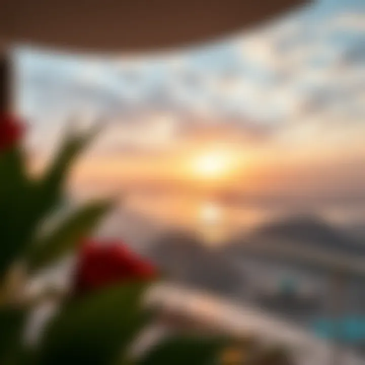 Breathtaking view from the balcony of فندق ستوديو ام