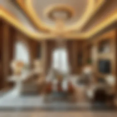 Luxurious interior of فندق ستوديو ام