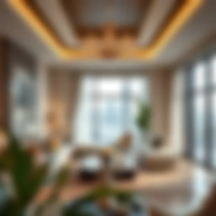 Elegant interior of a high-end apartment in Grand Avenue