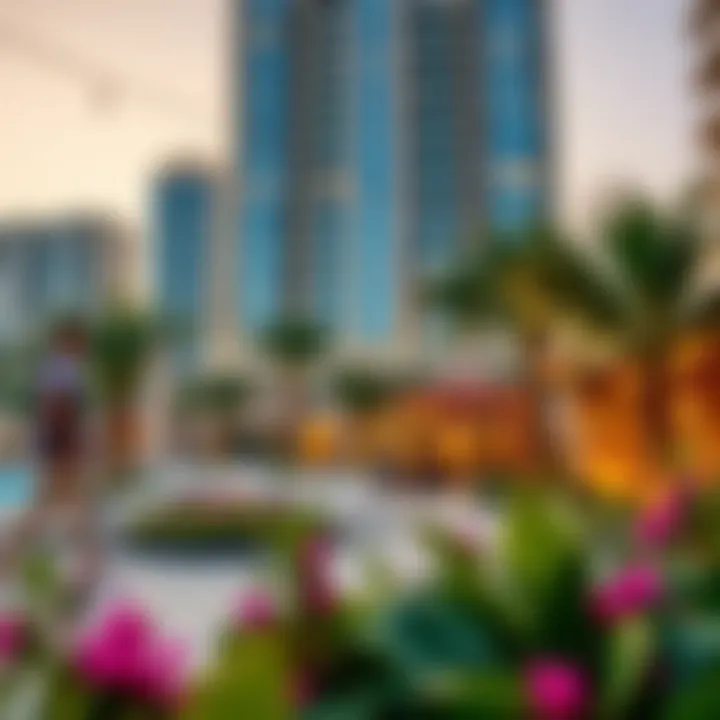 Vibrant lifestyle amenities surrounding Grand Avenue