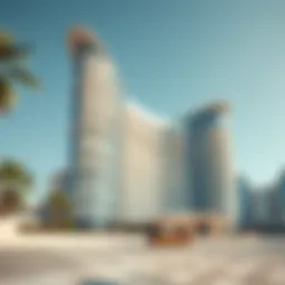 Stunning architectural design of a luxury building in the Grande Opera District