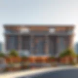 Luxurious exterior of Icon Bay showcasing modern architecture