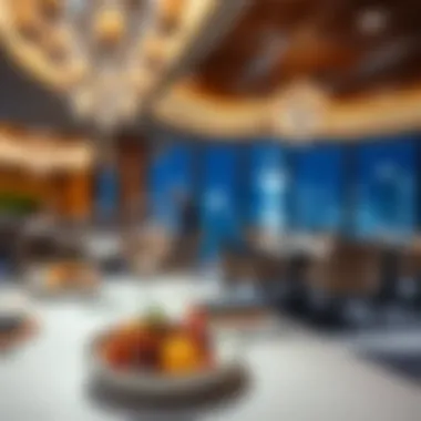 Culinary Excellence in Dining at Jannah Place Gourmet dining experience at the hotel's restaurant featuring exquisite dishes