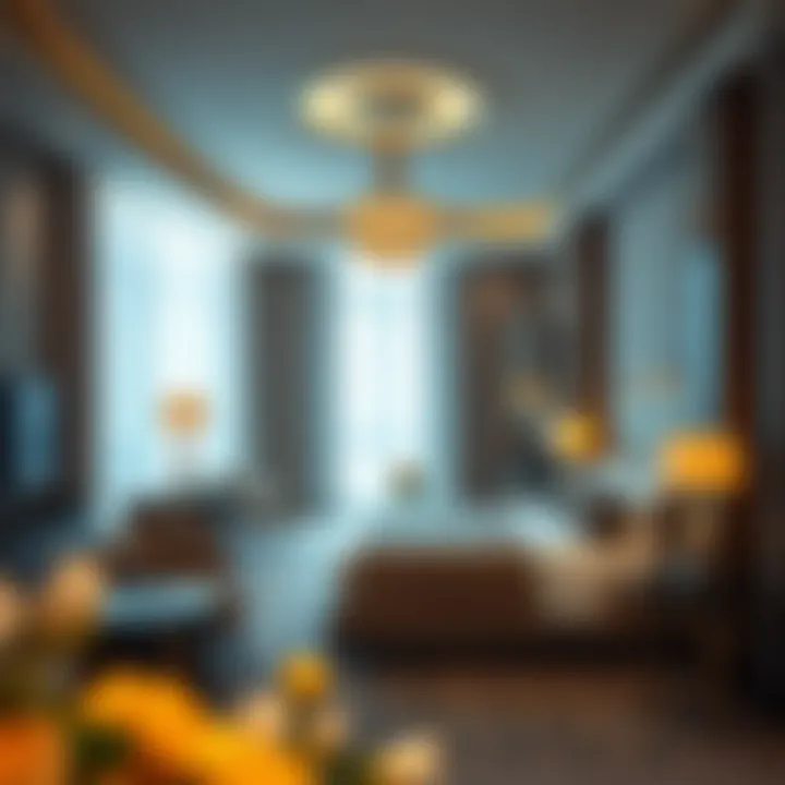 Elegance in Suite Design at Jannah Place Luxurious suite interior highlighting elegant design and comfort