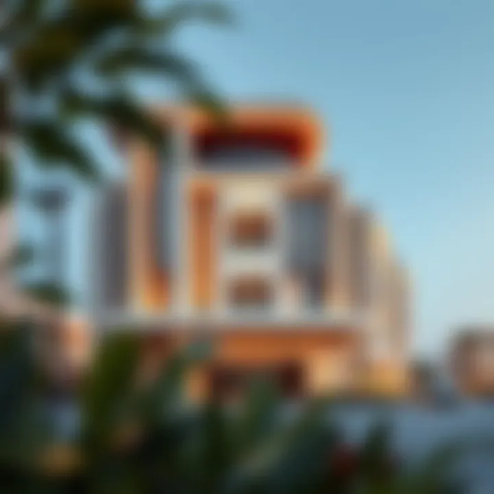 Stunning architectural design of Jumeirah Circle Village