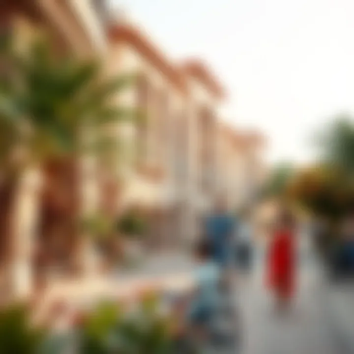 Vibrant community atmosphere in Jumeirah Circle Village