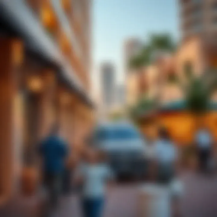 Vibrant lifestyle offerings around Lulu and Tower