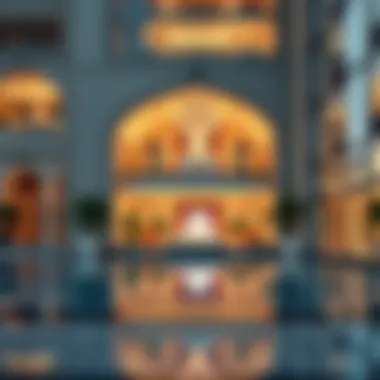 Elegant architectural design of the Peninsula