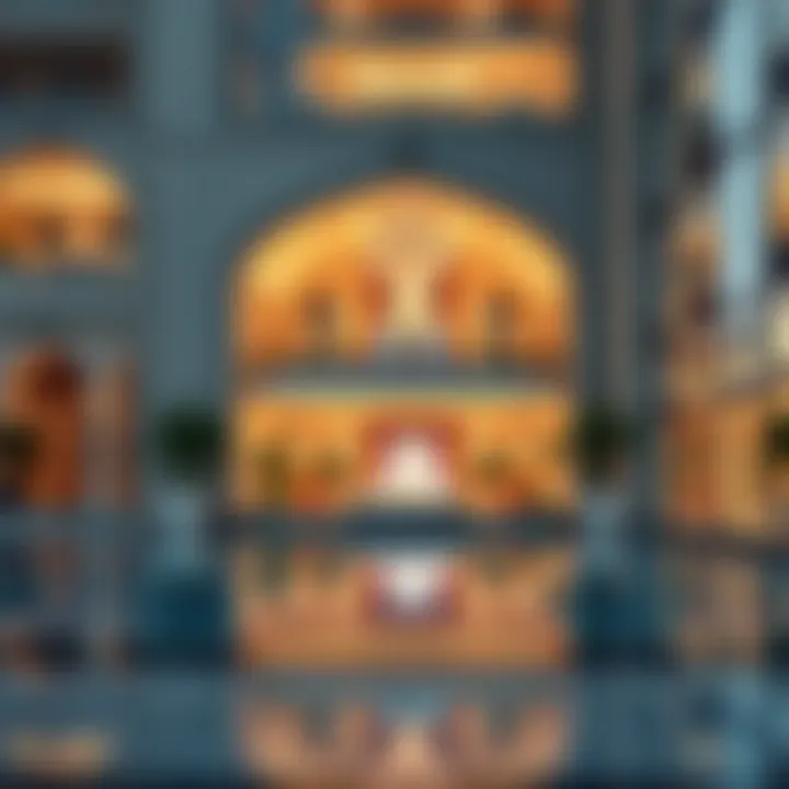 Elegant architectural design of the Peninsula