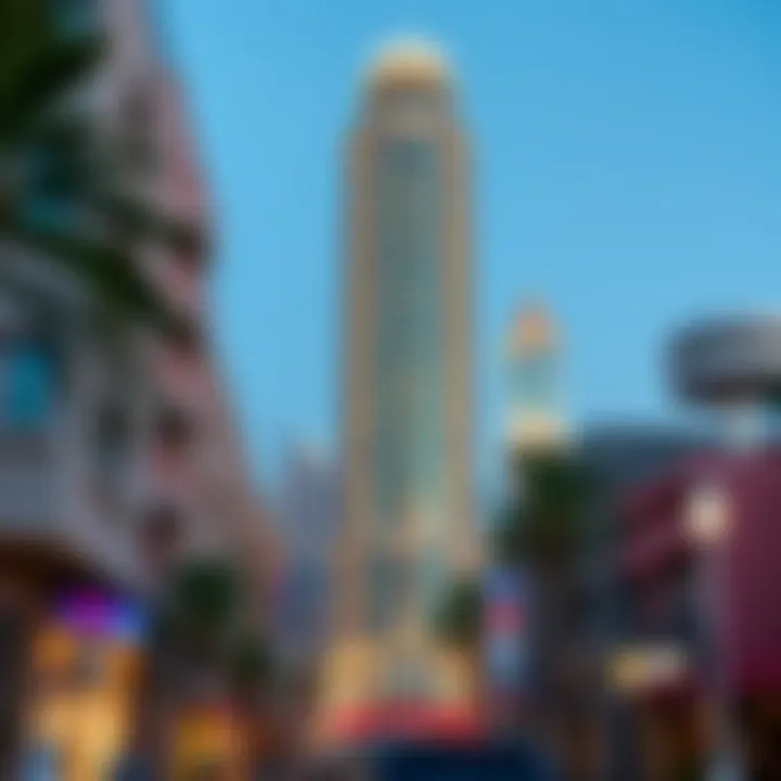 Neighborhood surrounding Medore Tower