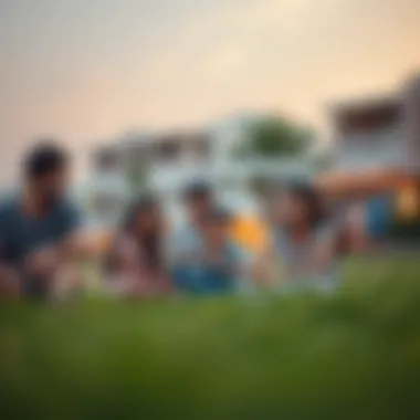 Families enjoying recreational activities at Mujarrah Park