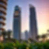 Stunning architectural view of Noora Tower