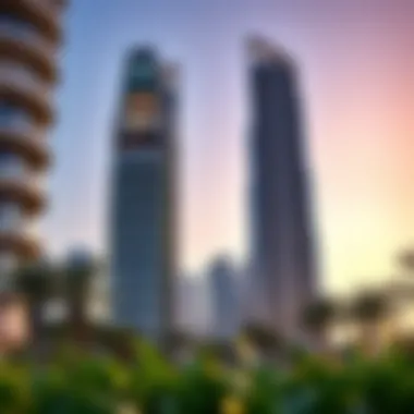 Stunning architectural view of Noora Tower