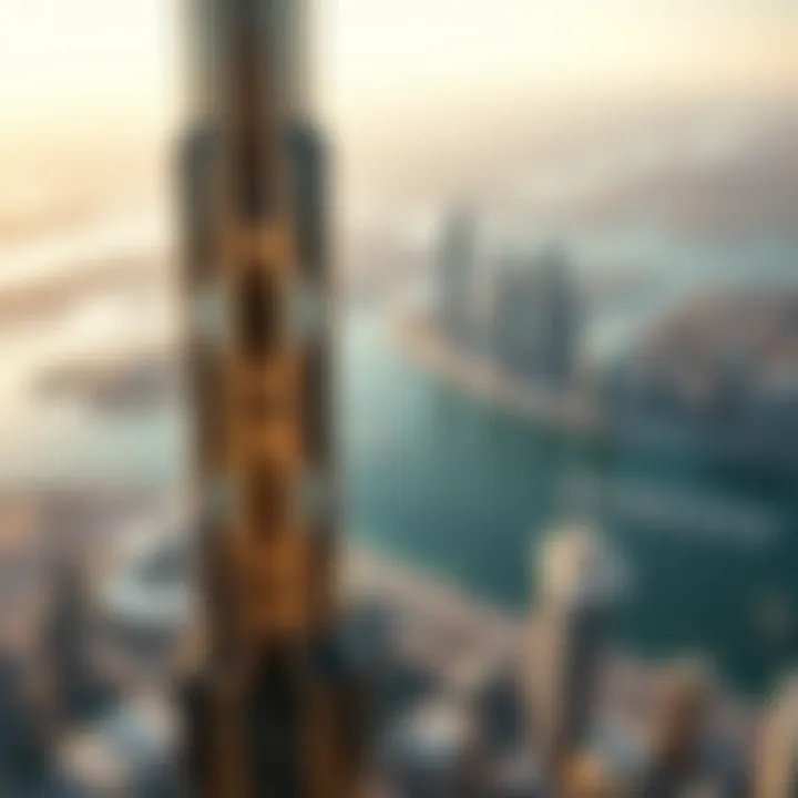 Panoramic skyline view from Noora Tower