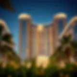 Stunning view of One Zabeel's architectural design