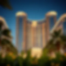 Stunning view of One Zabeel's architectural design