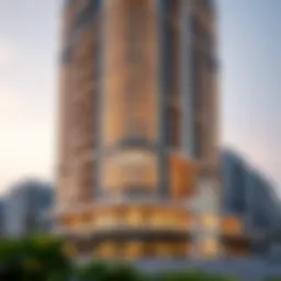 Stunning exterior view of Park Central Tower showcasing its modern architectural design