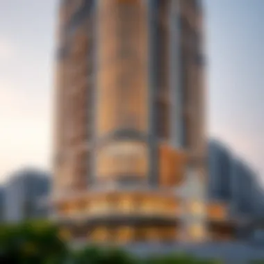 Architectural Marvel of Park Central Tower Stunning exterior view of Park Central Tower showcasing its modern architectural design