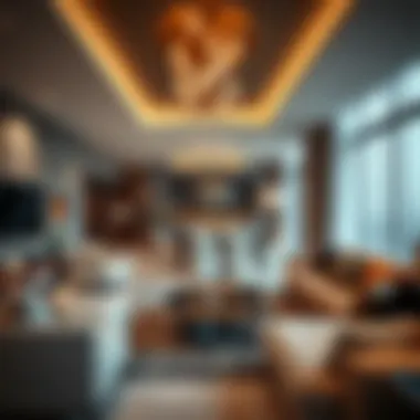 Luxurious Interiors of Park Horizon Apartment Luxurious interiors of a Park Horizon apartment