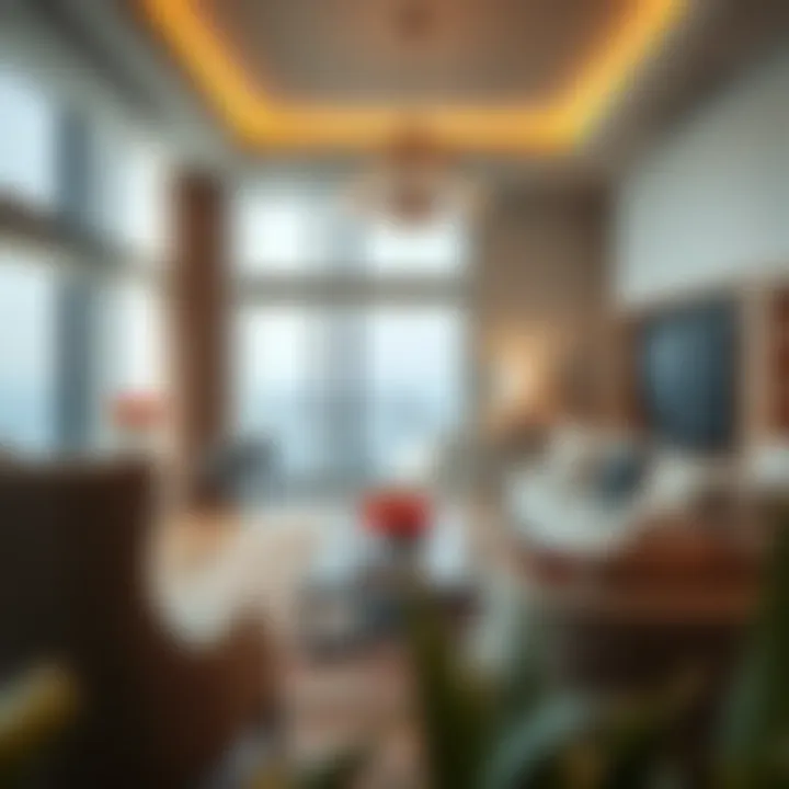 Sophisticated Living Space in Phoenix Tower Elegant living space in a Phoenix Tower apartment