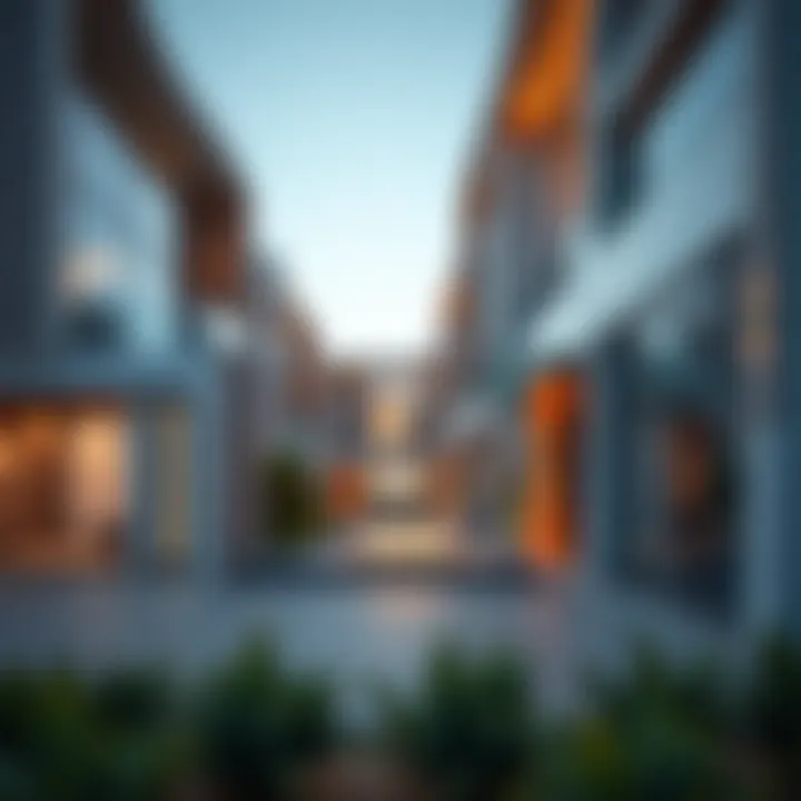 Architectural marvel of a luxury residence at Plage Jumeirah with modern design elements