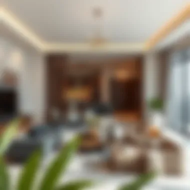 High-End Interiors of Platinum Residences Modern interiors showcasing high-end finishes and spacious layouts