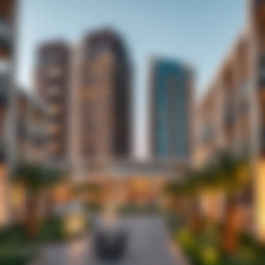 Architectural view of Plaza Masdar City showcasing modern design