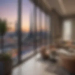 Luxurious apartment overlooking Dubai Mall